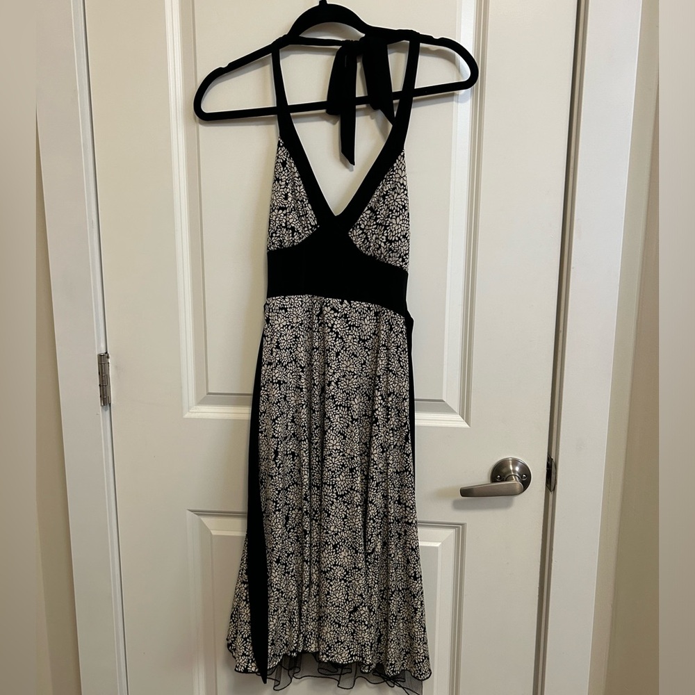 Y2K halter dress with puffy skirt